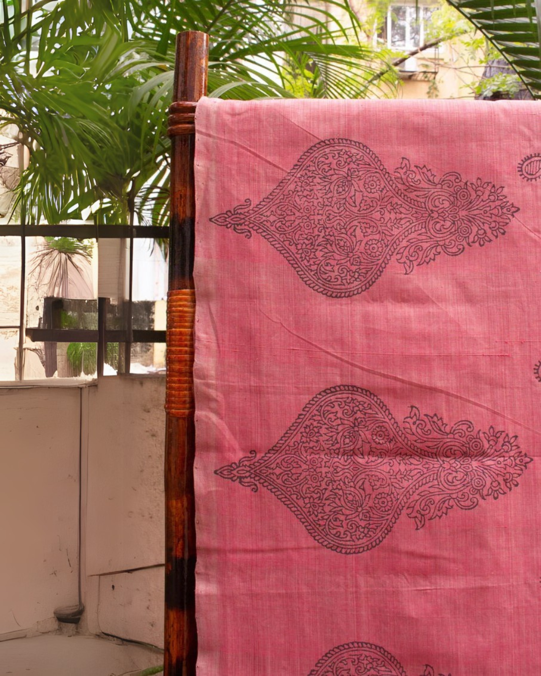Mauve Mirage β Handloom Soft Cotton Saree