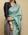 Festive Glam - Printed Soft Silk Saree
