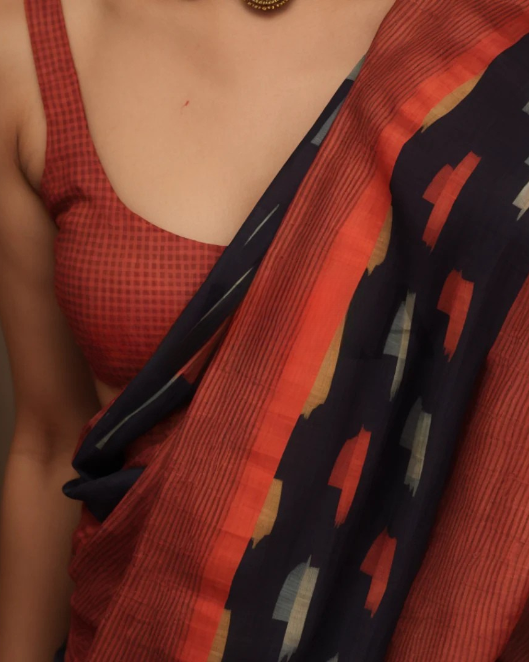 Timeless Allure - Premium Chanderi Cotton Silk Saree