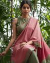 Maroon Majesty - Premium Chanderi Cotton Silk Saree
